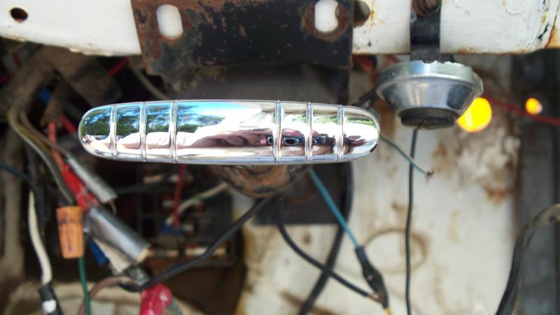 Chrome brake handle